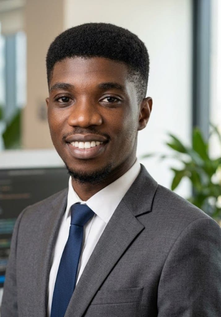 Portrait of Ernest Kumashie, VP & Senior Software Developer